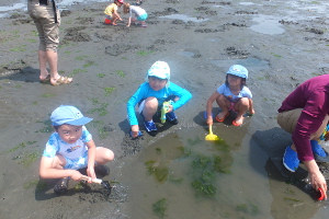日本ボーイスカウト 神奈川連盟 横浜第３団 潮干狩り