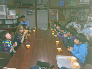 仲良くティーブレイク