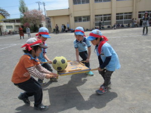 ボールを落とさないでね！