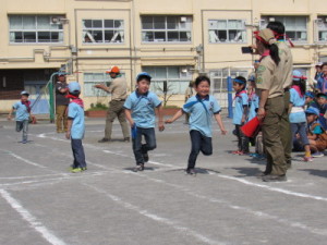 「後は任せたよ！」