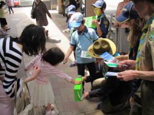 西口の下の様子２