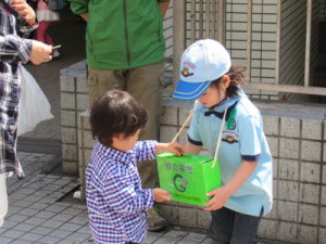 西口の上の様子１