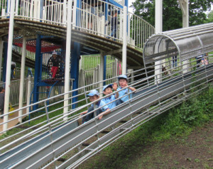 アスレチックを楽しむＢＶＳたち