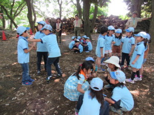 ゲーム「猛獣狩り」でチーム編成