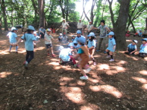 ゲーム「ベーコン」の様子