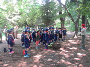 アクション・ソングの様子