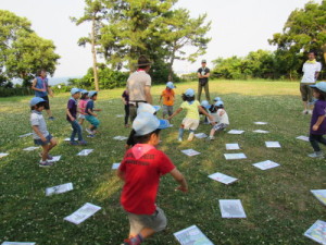 大判カルタの様子