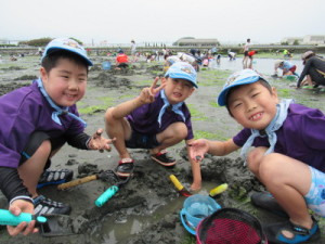 潮干狩りは最高！