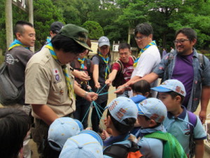 今日のパートナーは誰の親かな？