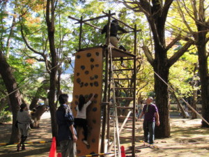 クライミング・ボード体験