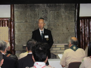 藤本神奈川県連理事長の挨拶