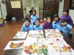 完成して、この笑顔！