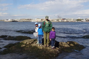 潮が満ちて来たよ！