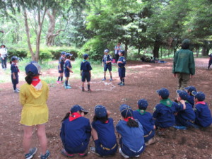 「ベーコン」ゲームの様子１