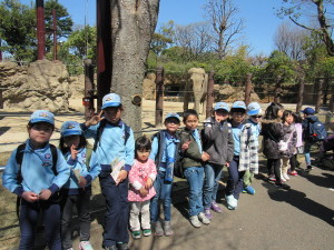 今度はゾウと撮ったぞ～！