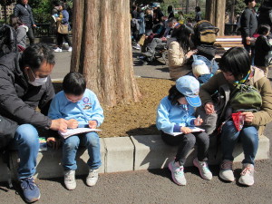 スケッチの様子２