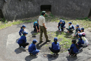 砲台山でカブコール