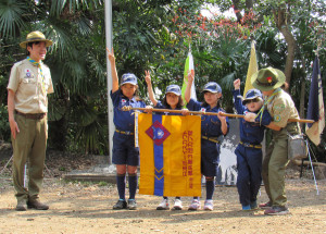 カブ隊に上進したスカウトと入団したスカウト