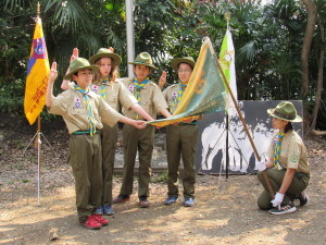 ボーイ隊に上進したスカウトと入団したスカウト