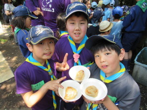 パン、うまく焼けたかな？