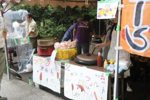 フランクフルトのブース（ＢＶＳ担当）