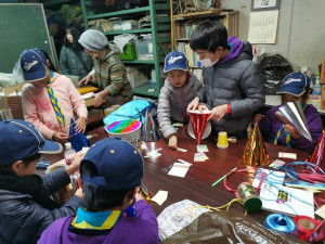 衣装作りの様子１