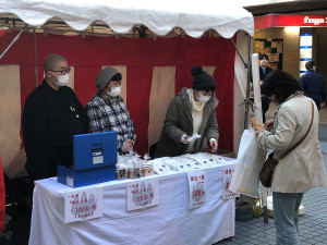 ＪＲ鶴見駅西口の様子