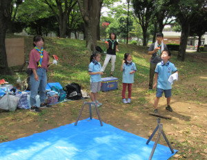 種飛ばしの様子２