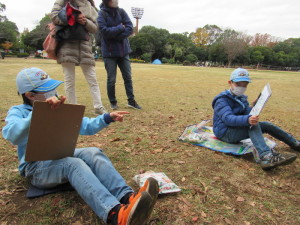 今の状況を確認し合う２人