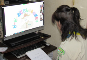 紙芝居の始まり始まり！