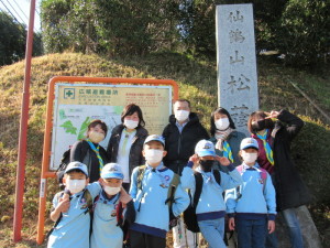 最後は親子で記念写真