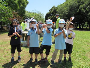 自分のロケット、完成しました。