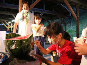 カブ隊へ「お・も・て・な・し」