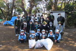 三日間で集めたゴミを前に！