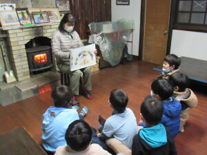 紙芝居 「ビーピーおじさんの物語」