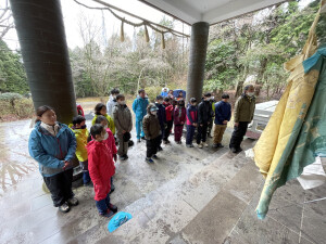 安全祈願の様子