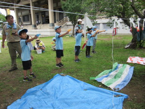 お菓子ゲットの様子２