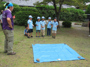 種飛ばしの様子１