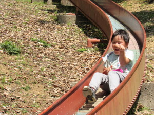 アスレチック（ローラーすべり台）