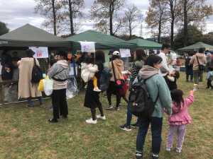 ポップコーンの行列