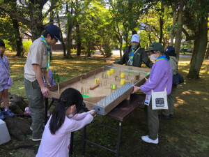スマートボール（点数によって駄菓子を貰おう！）