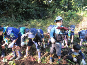 「こんなに大きいよ！」