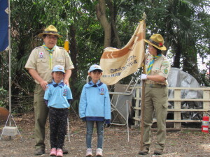 １人目を紹介するビーバー隊長