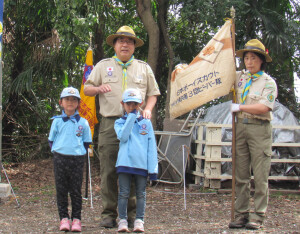 ２人目を紹介するビーバー隊長