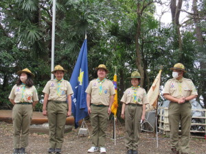 上進するスカウトを紹介する前ボーイ隊長