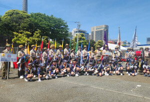 各団代表スカウトの集合写真