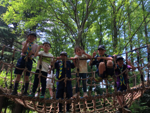 No.32 郷倉渡り（カブ３組と体験兄妹）