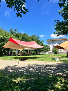 キャンプ地（町のはらっぱ）