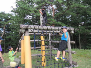 アスレチックで遊ぶＣＳ