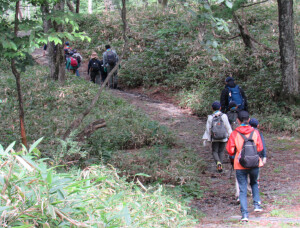 赤城山（黒檜山）を目指して出発！